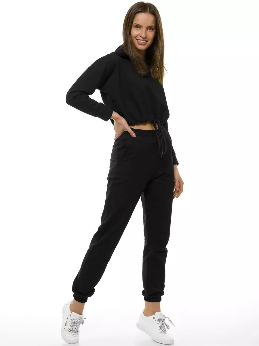 Black women's sportswear set Evelin