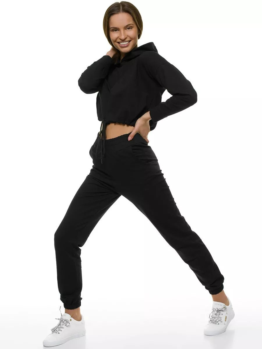 Black women's sportswear set Evelin