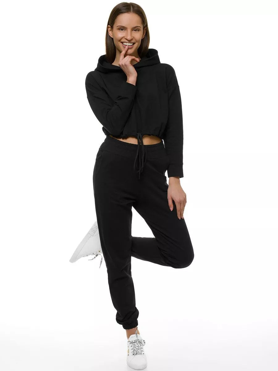 Black women's sportswear set Evelin