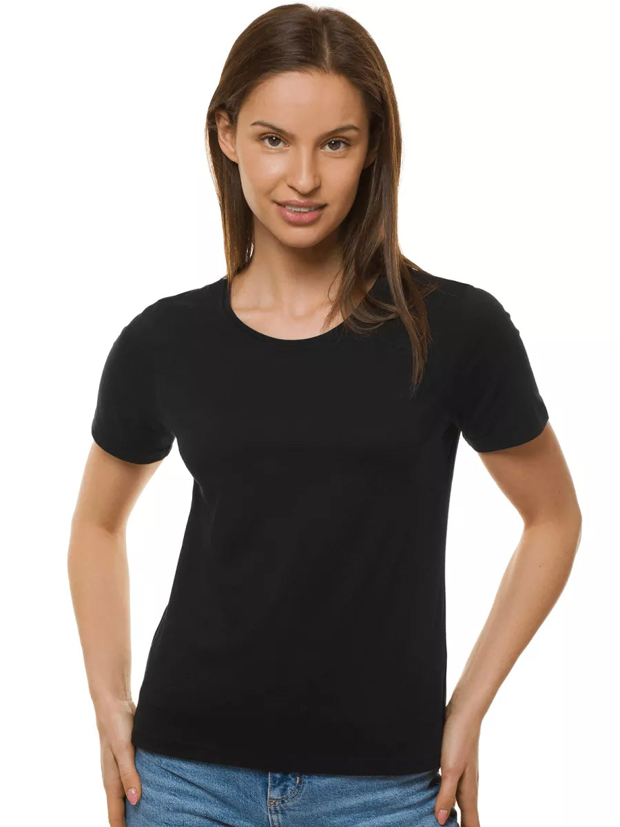 Women's black T-shirt Dian