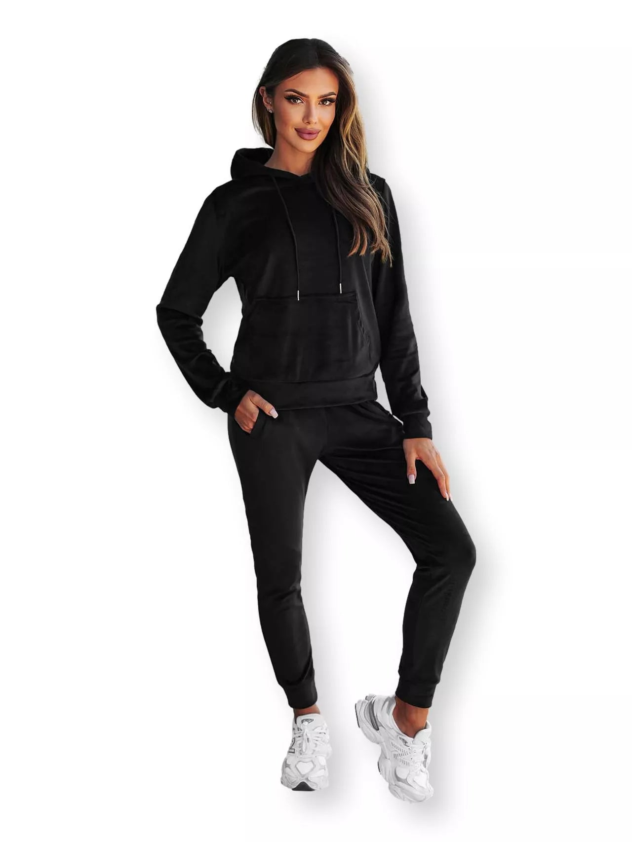 Black velour set Peril