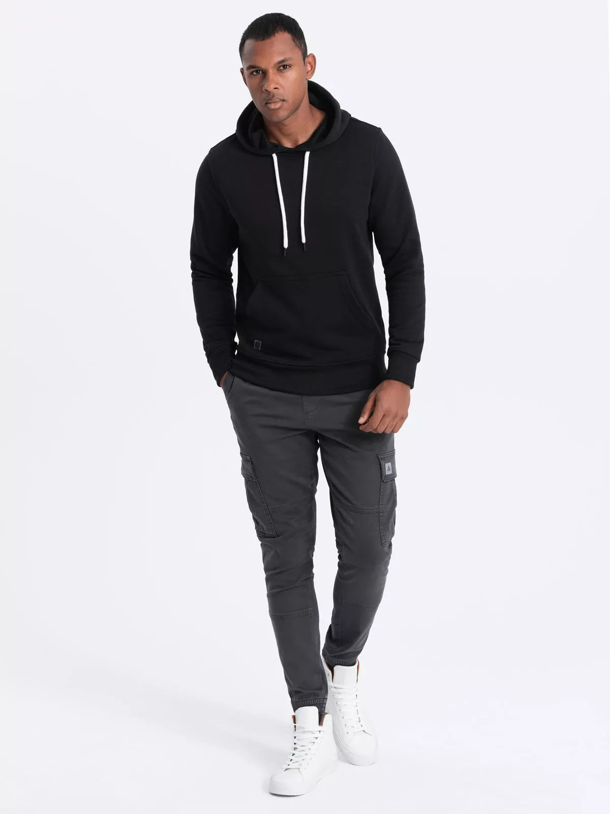 Black men's sweater Bold