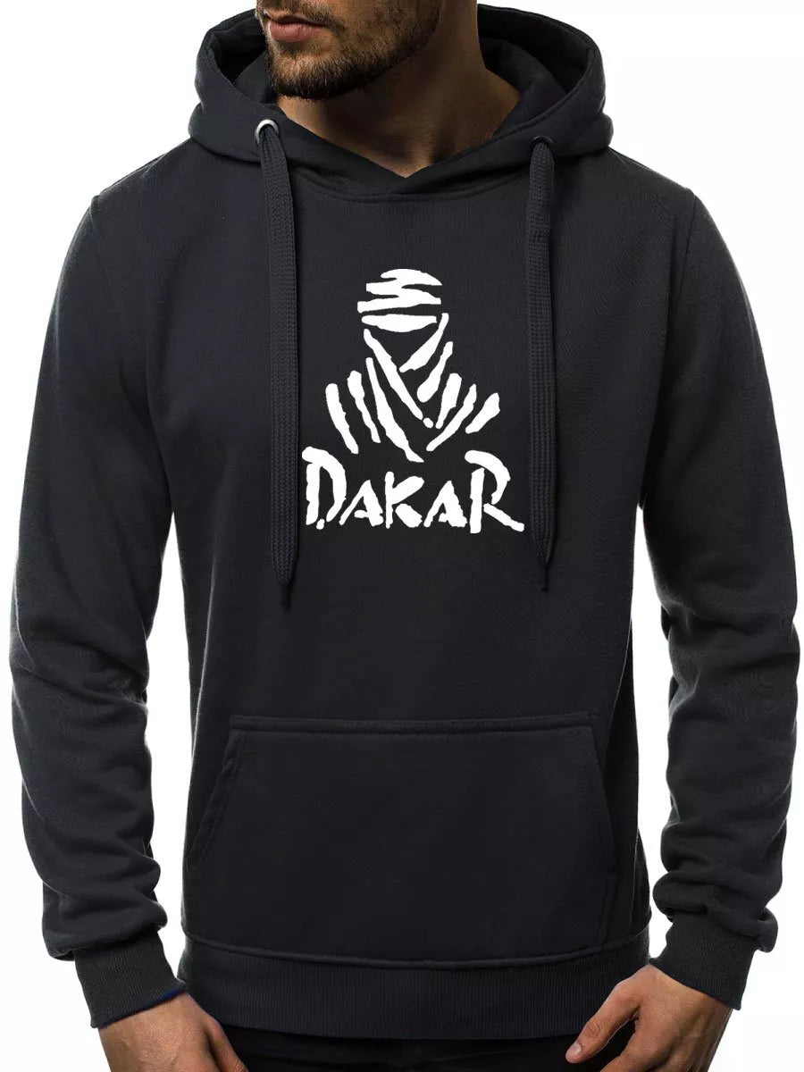 Men's black hoodie Dakar