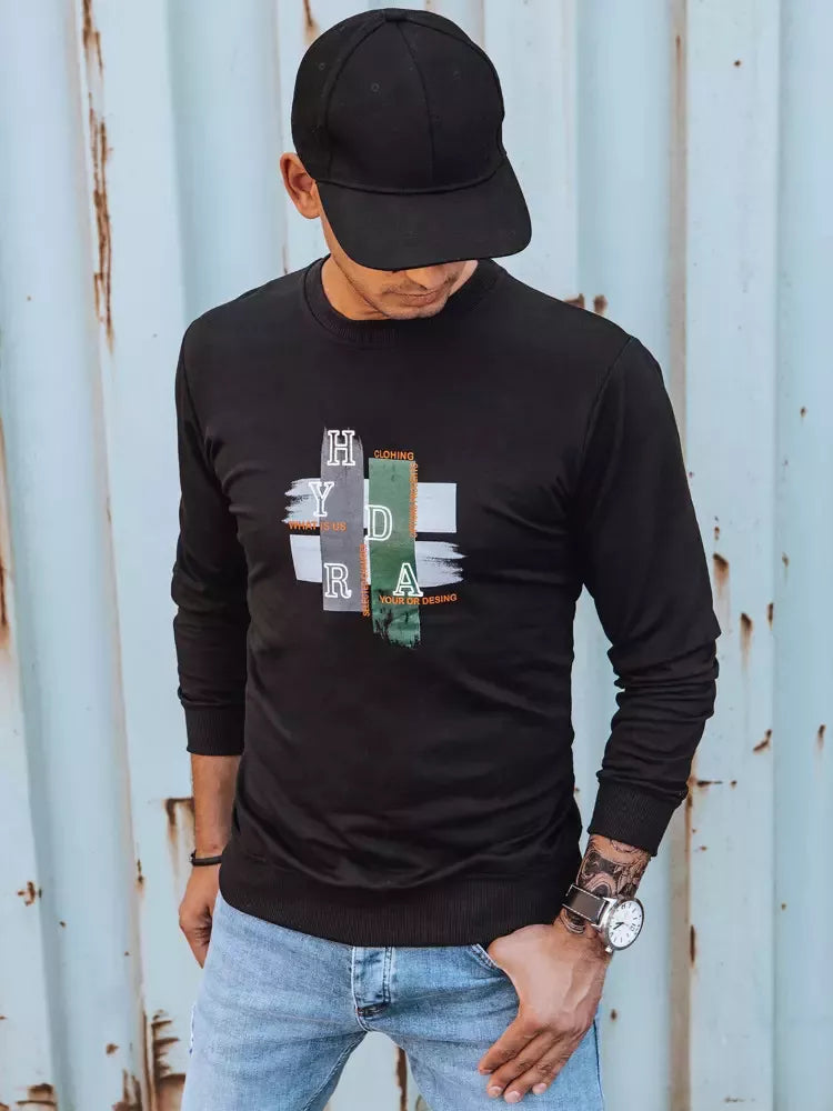 Black men's sweater Livol