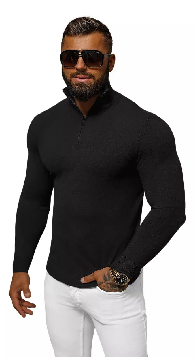 Black men's sweater Makar