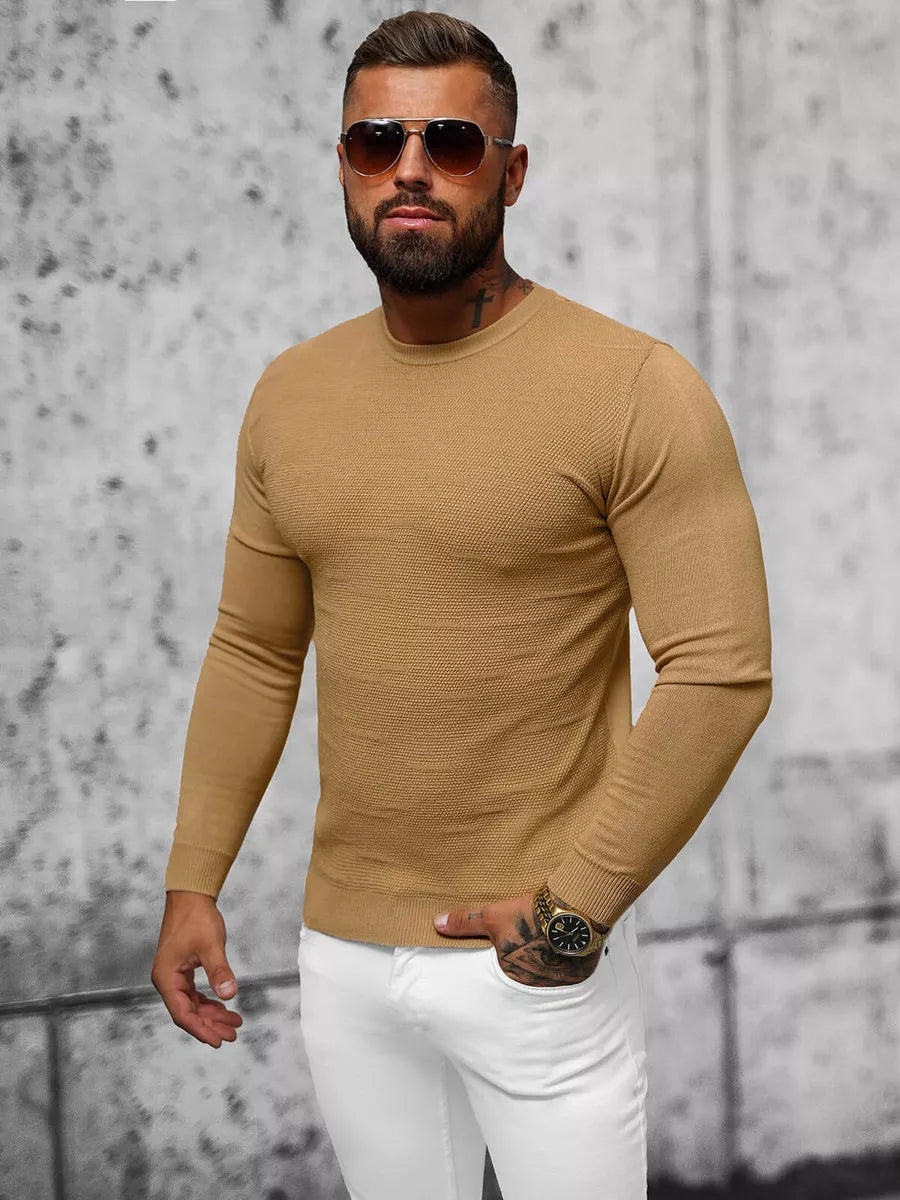 Brown men's sweater Morel