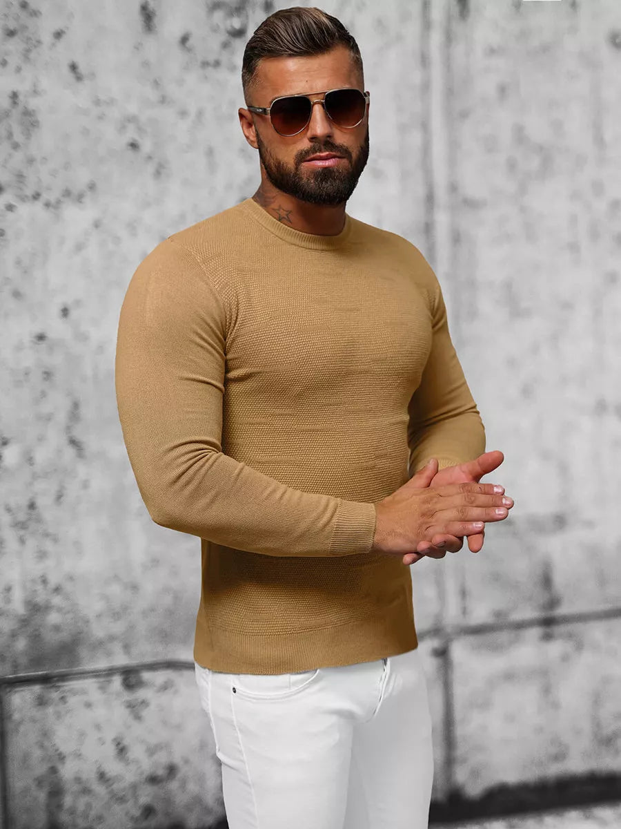 Brown men's sweater Morel