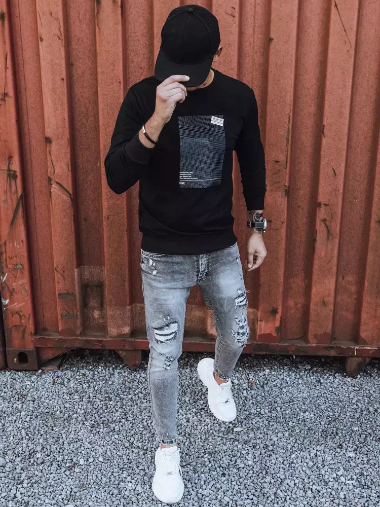 Black men's sweater Sovel