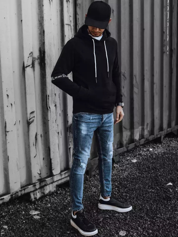 Black men's sweater Tutol