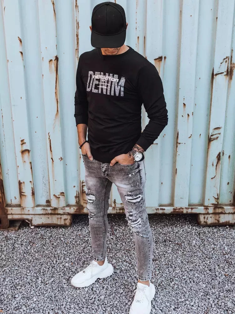 Black men's sweater Vovek