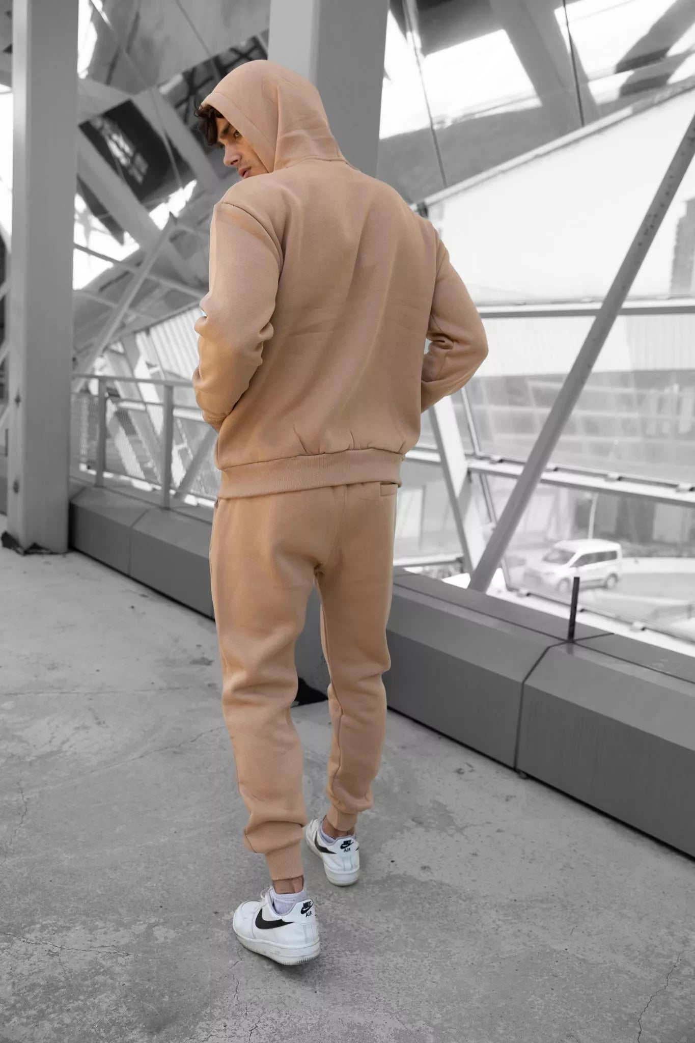 Light brown hooded Zipos set.