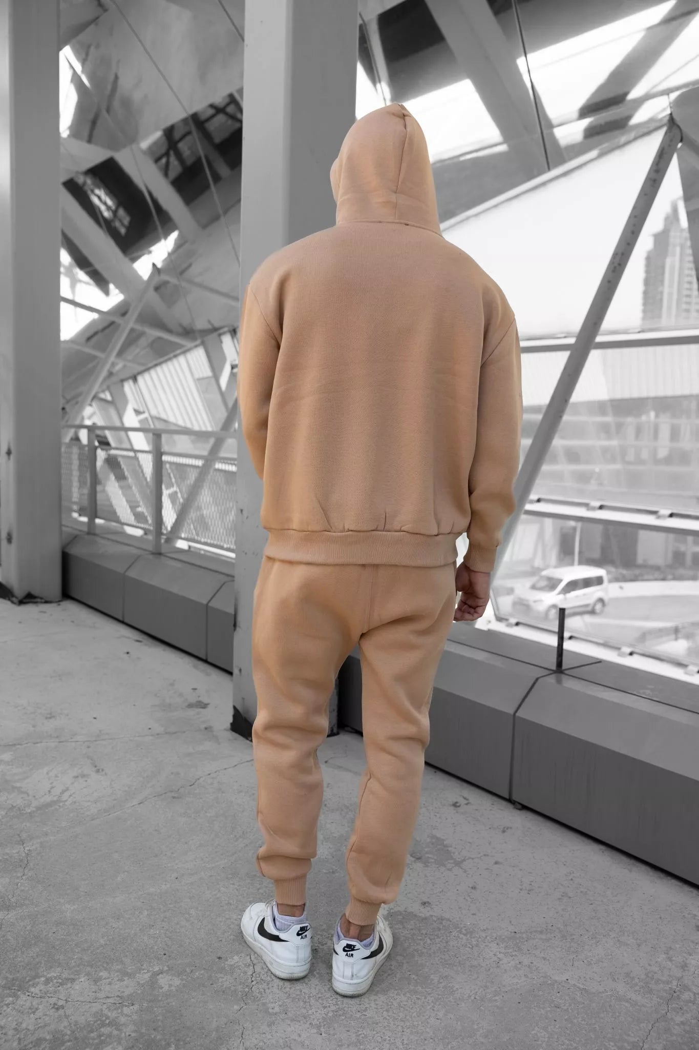 Light brown hooded Zipos set.