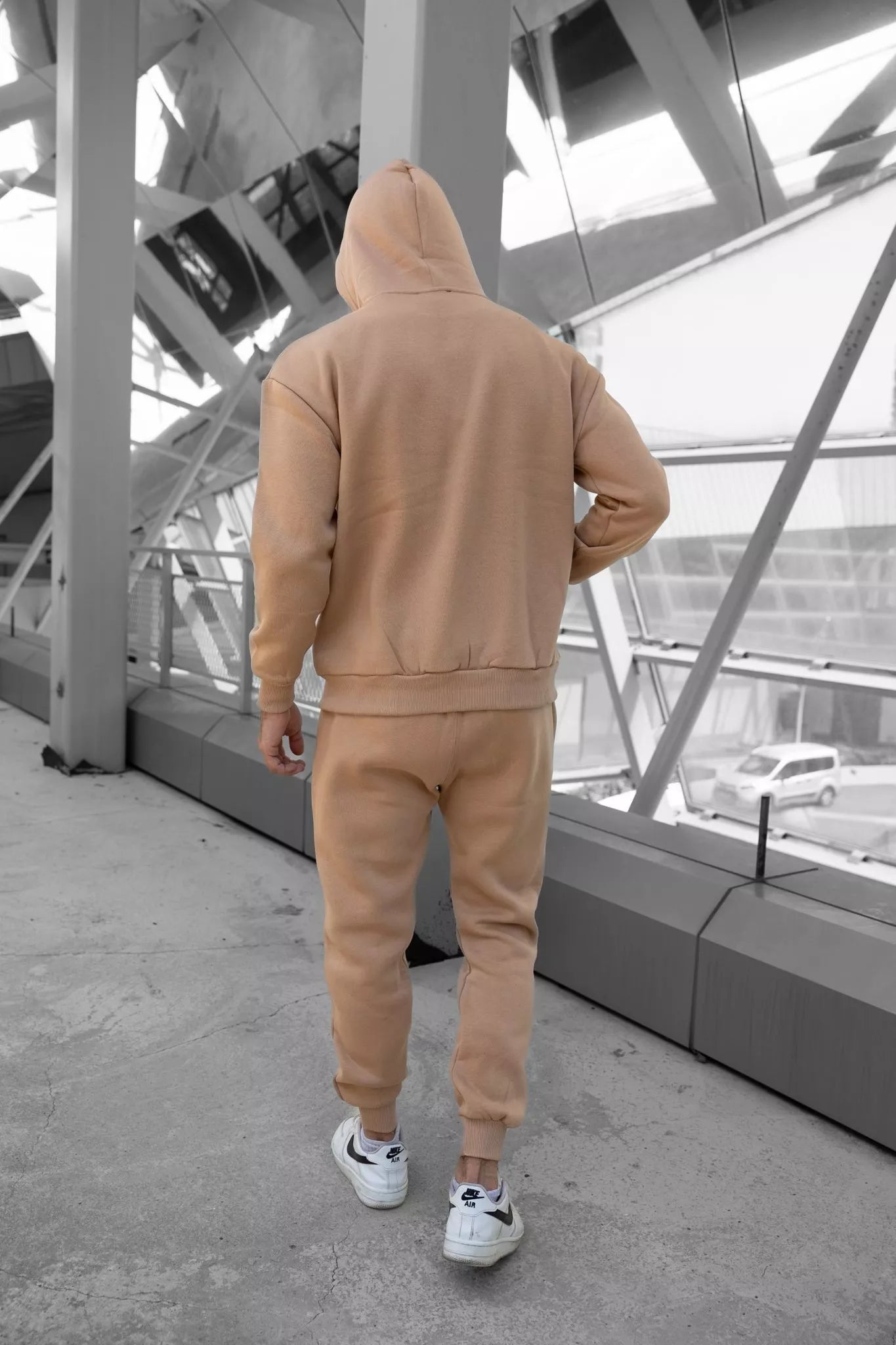 Light brown hooded Zipos set.