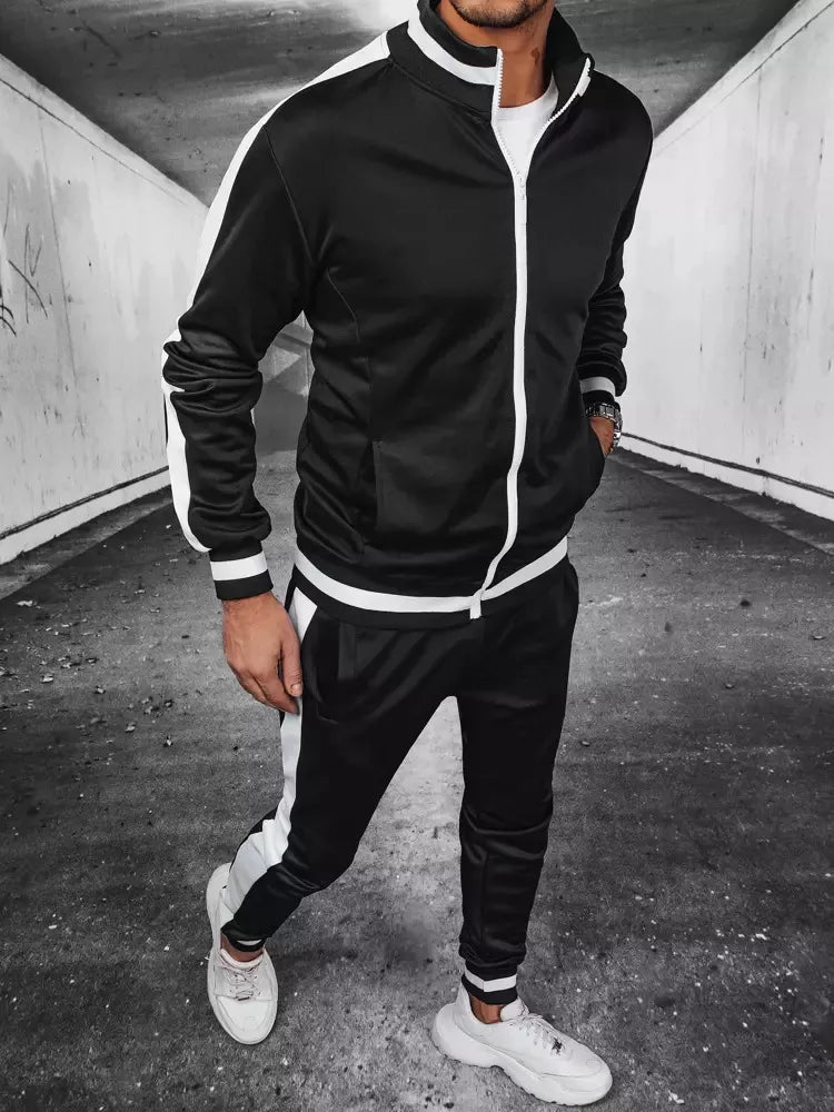 Black men's tracksuit Gialer