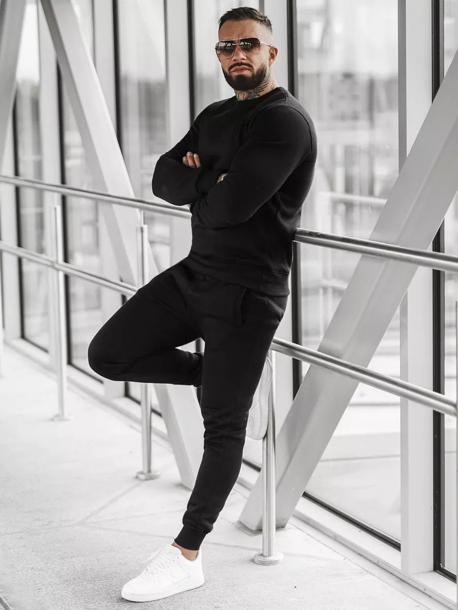 Black men's tracksuit Dynoro