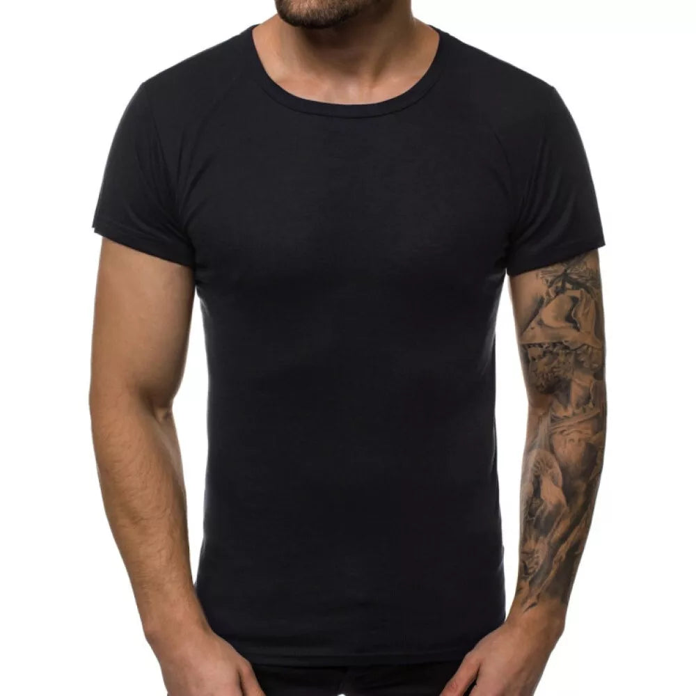 Black men's T-shirt Lika