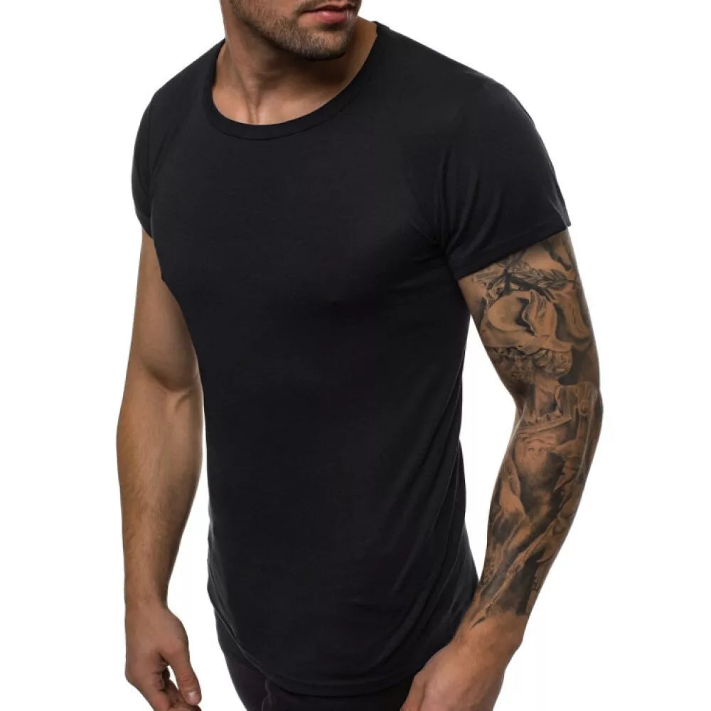 Black men's T-shirt Lika