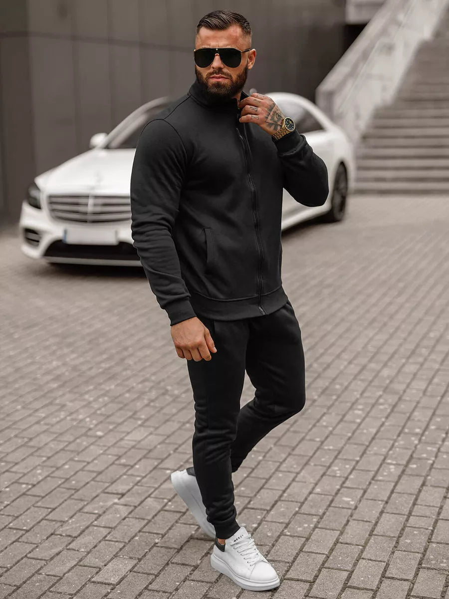 Black men's tracksuit Armin