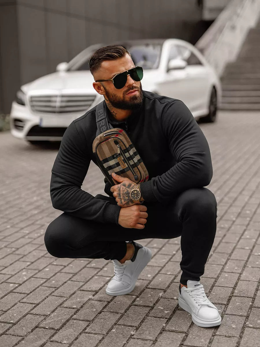 Black men's tracksuit Armin