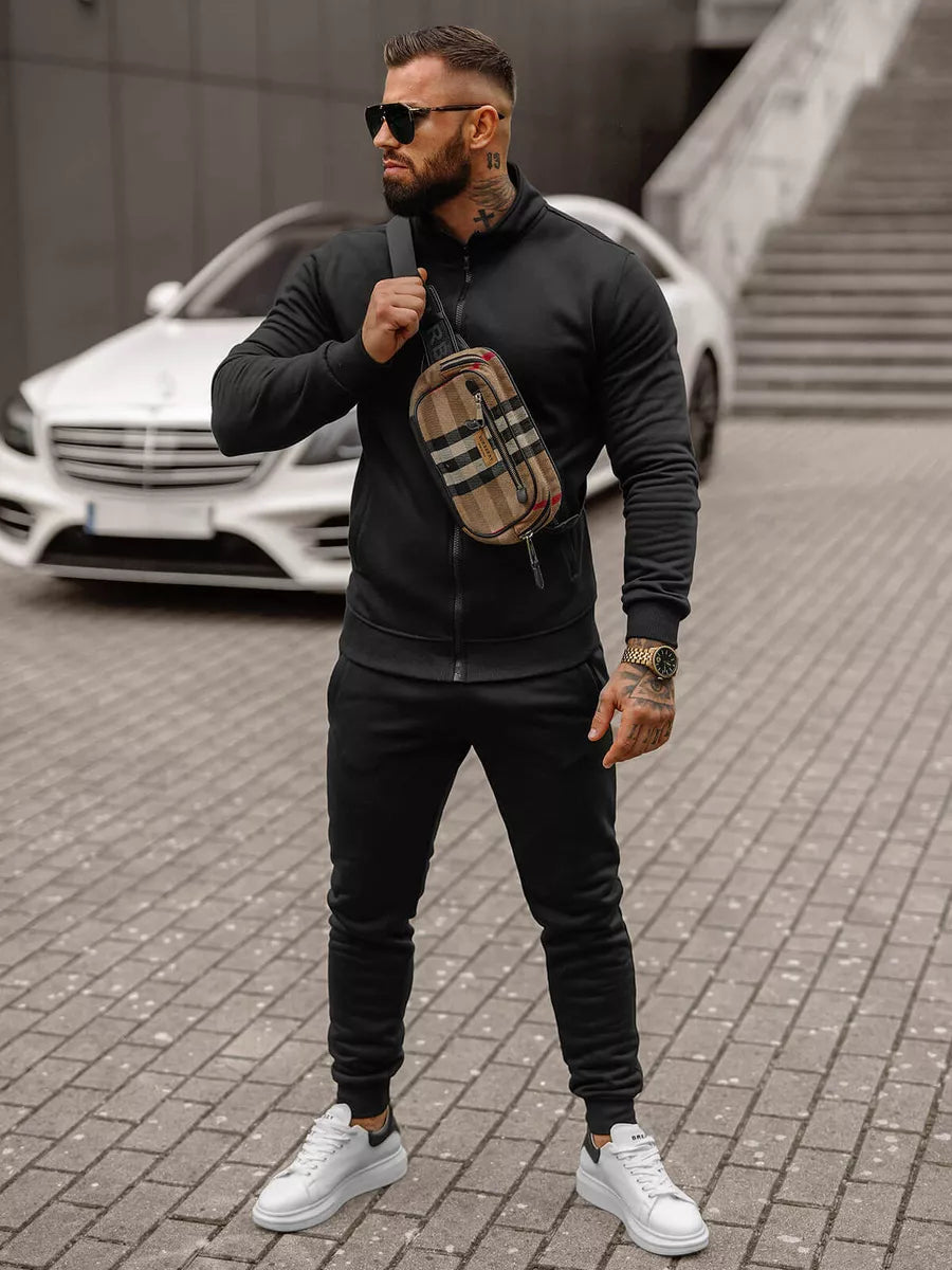 Black men's tracksuit Armin
