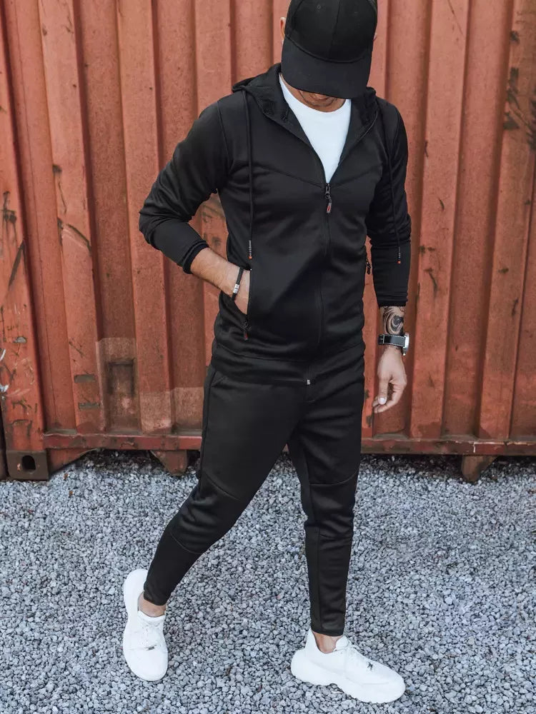 Black men's tracksuit Eran