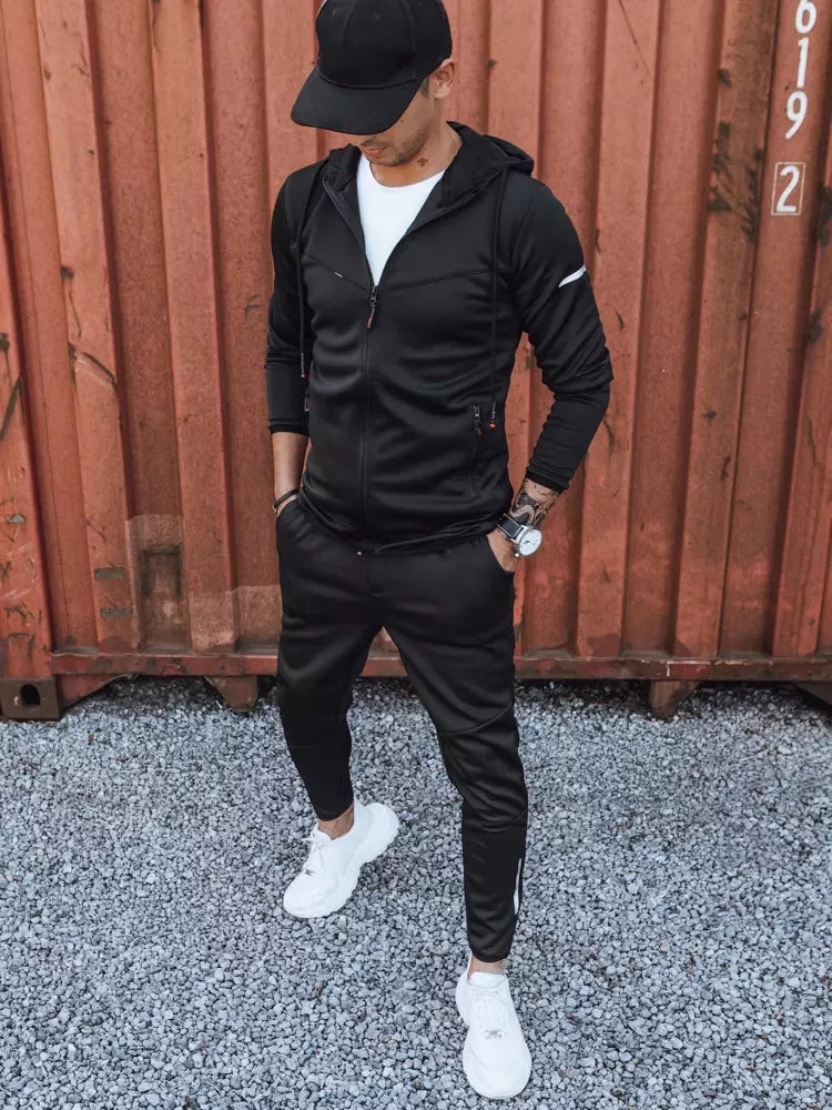 Black men's tracksuit Eran