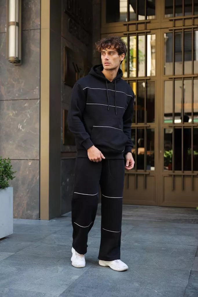 Black men's tracksuit Solo