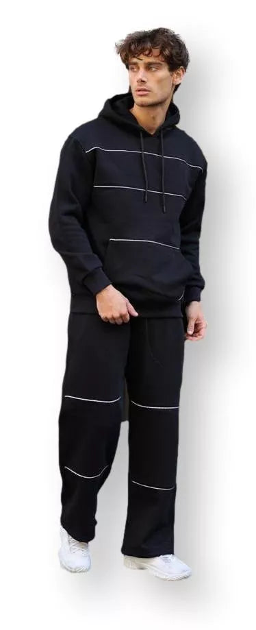 Black men's tracksuit Solo