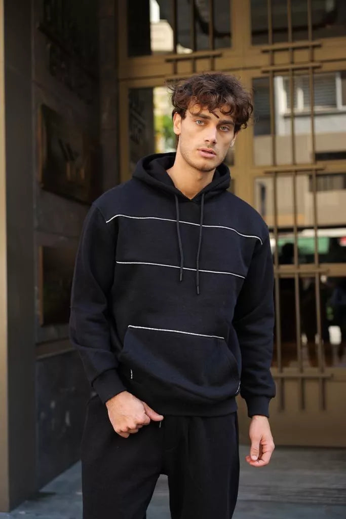 Black men's tracksuit Solo