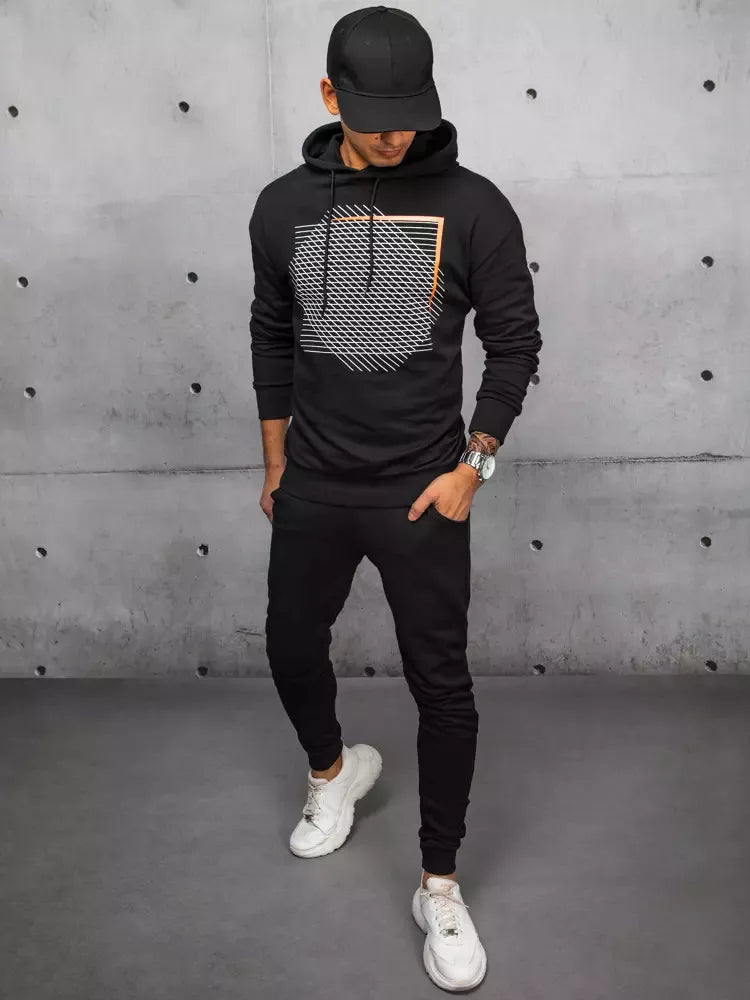 Black men's suit Monilo