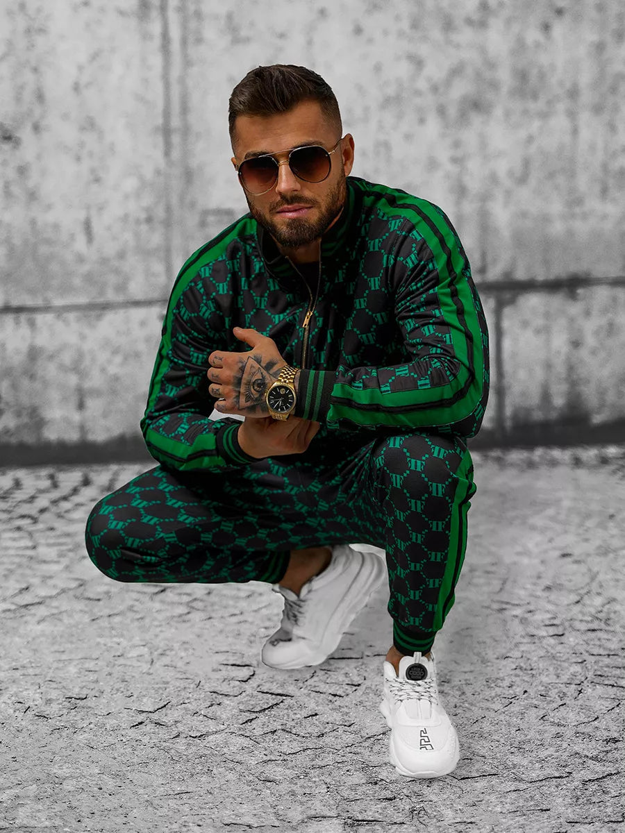 Black and green men's set Oran