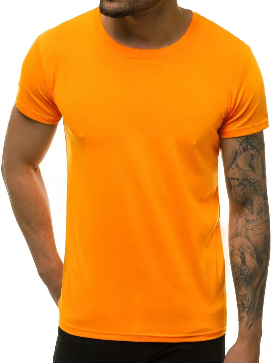 Men's light orange T-shirt Loget