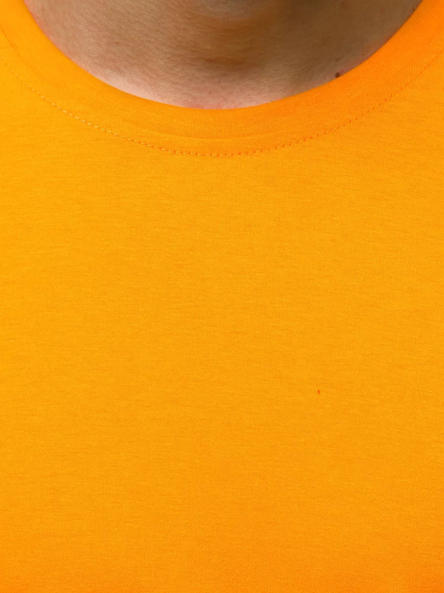 Men's light orange T-shirt Loget