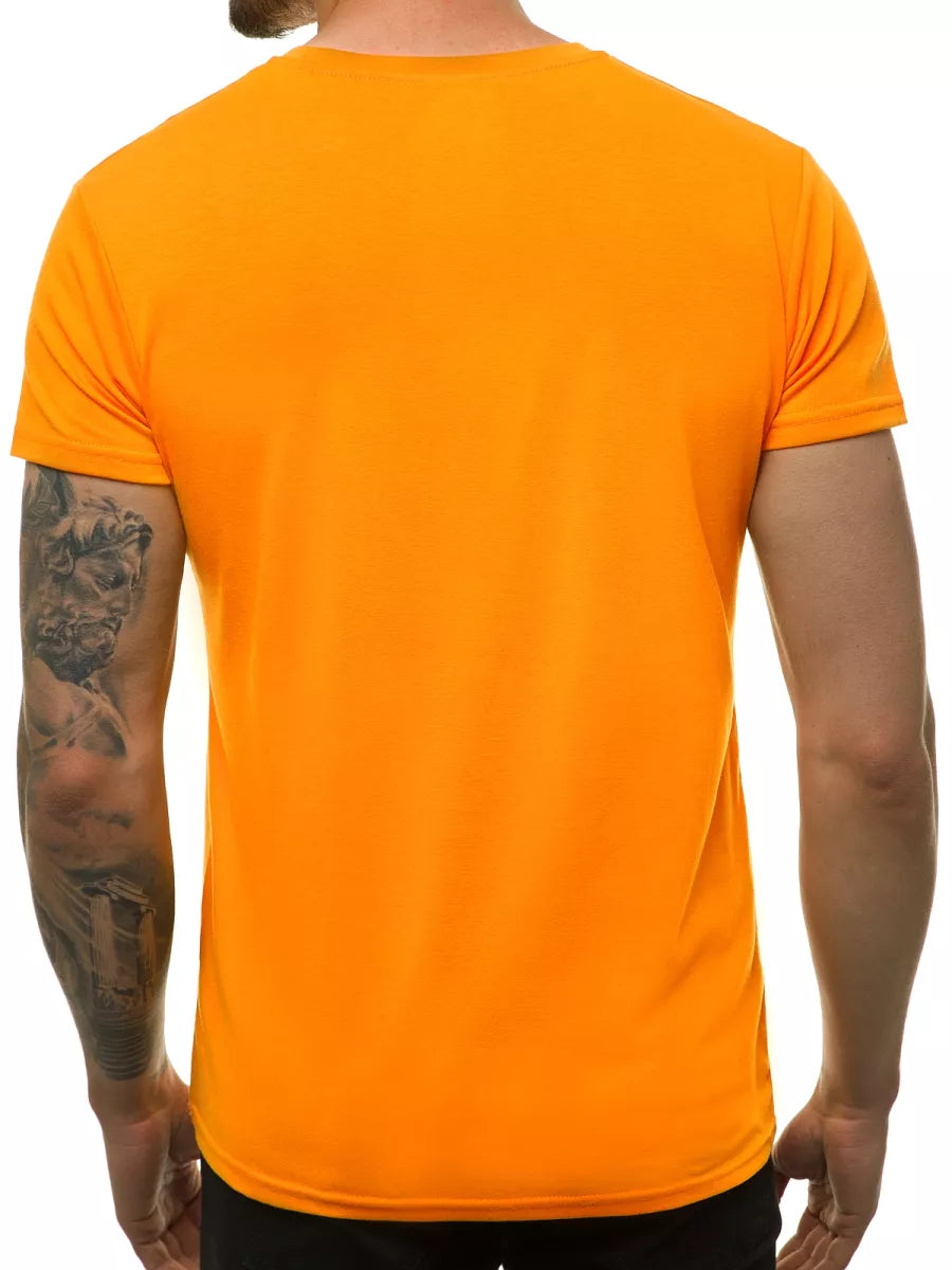 Men's light orange T-shirt Loget