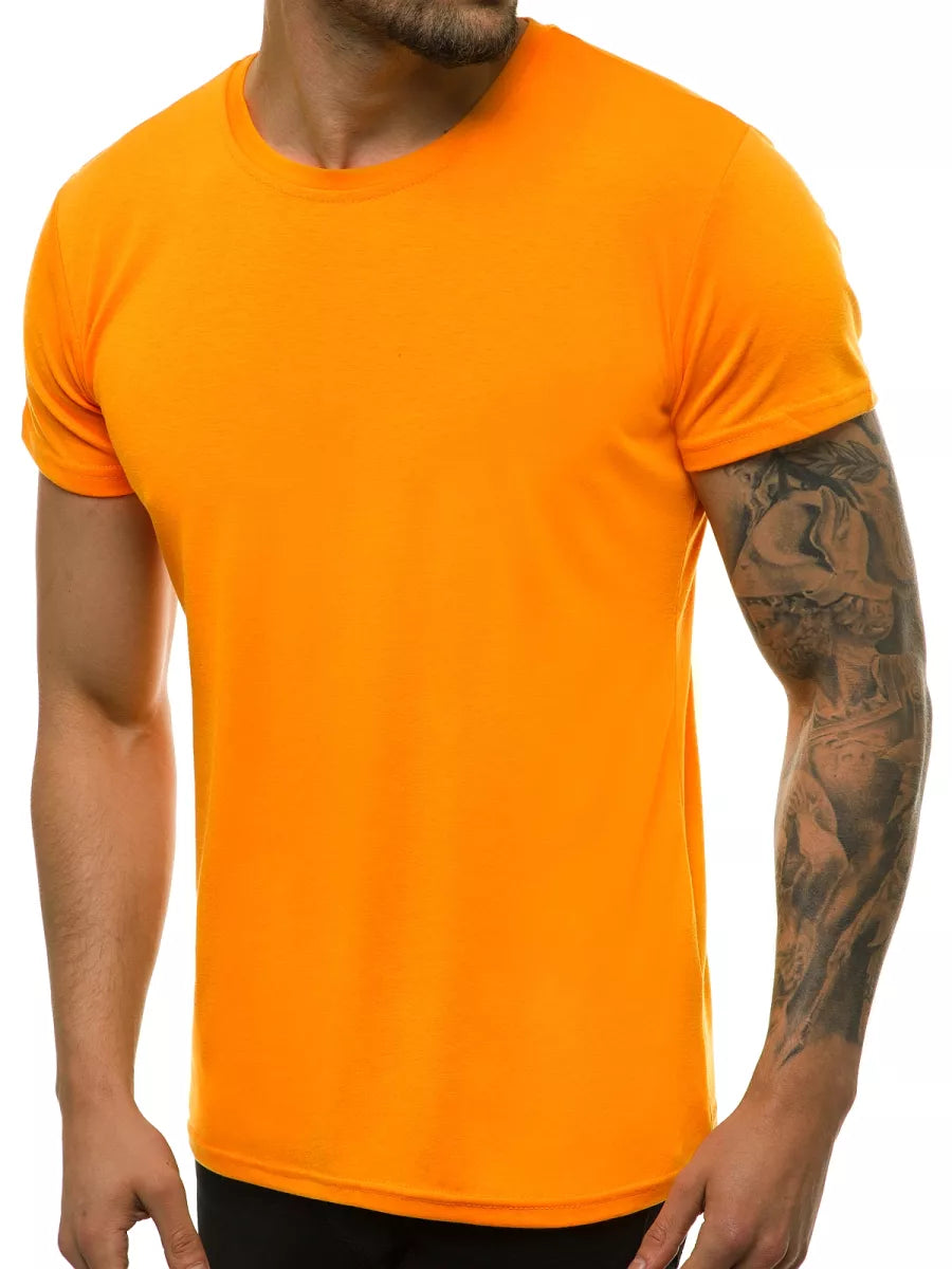 Men's light orange T-shirt Loget
