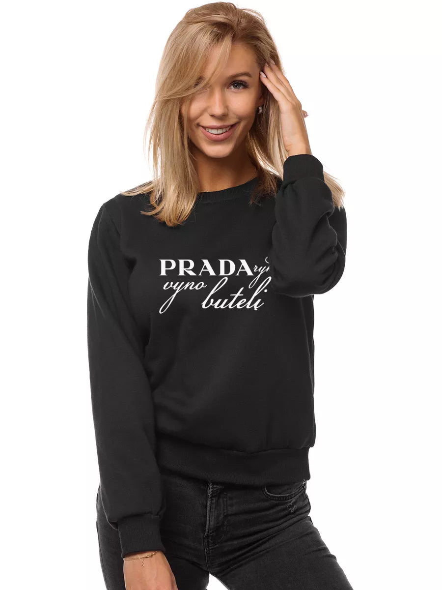 Women's black sweater Prada