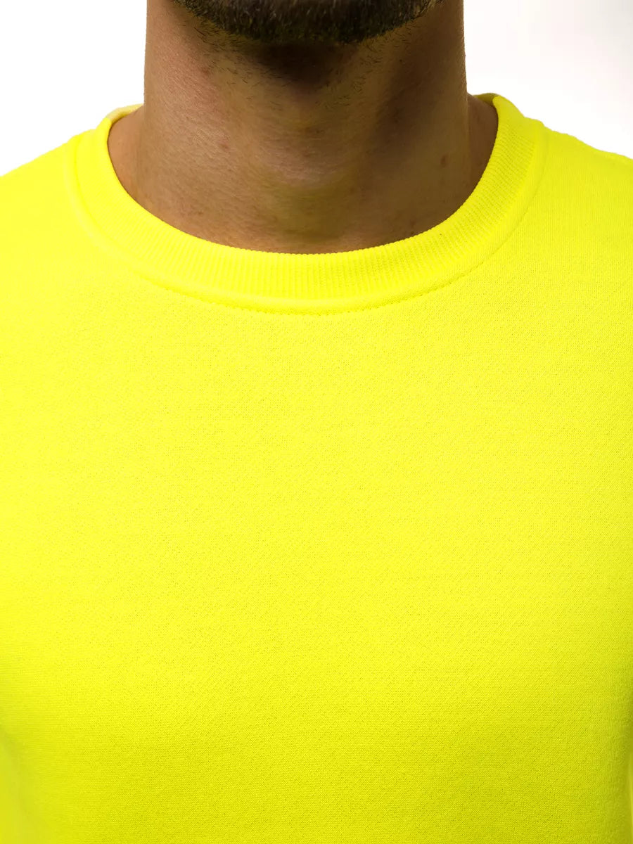 Neon yellow sweater Vurt