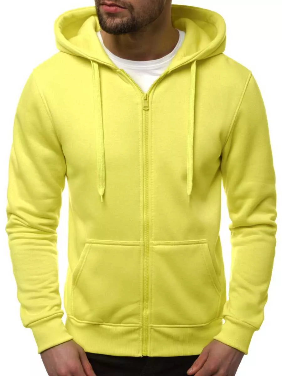Men's sweater - neon yellow Lore