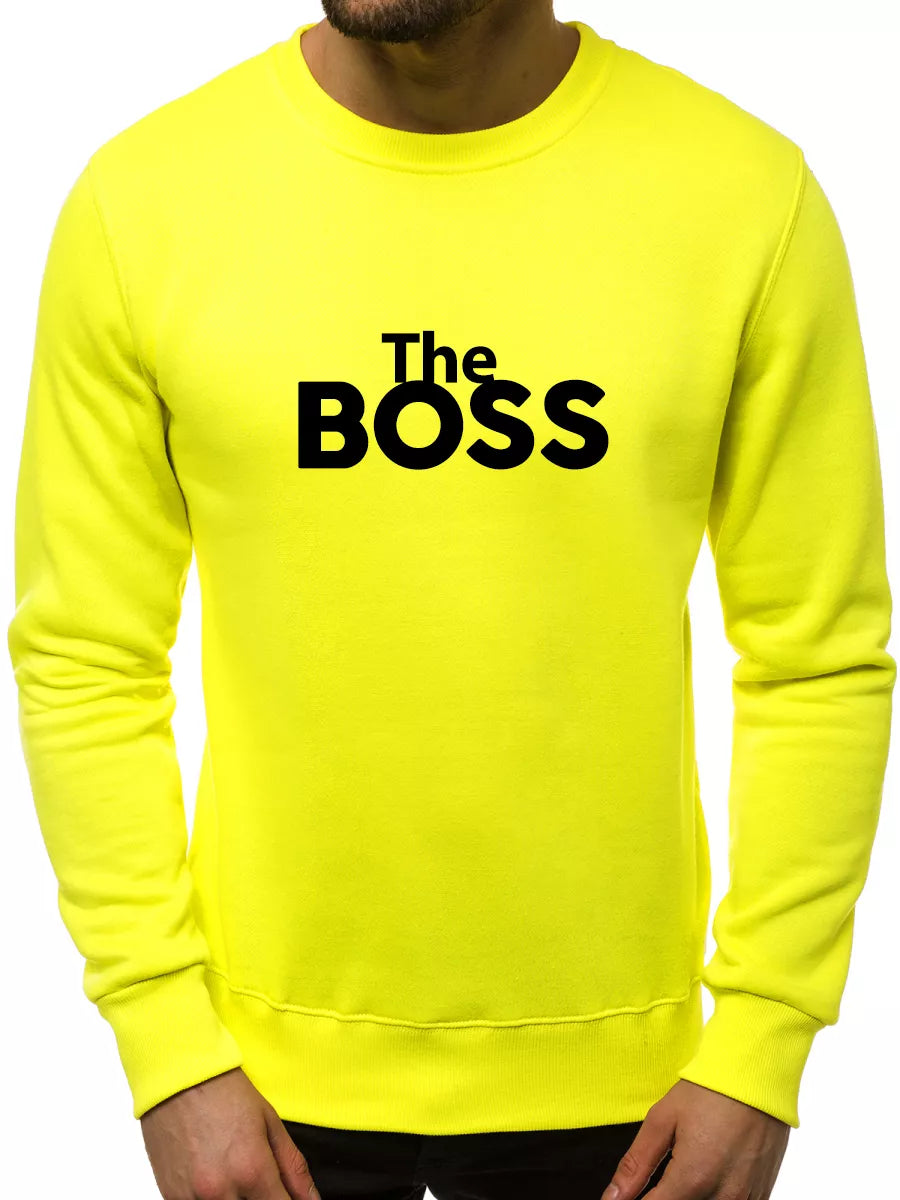 Neon yellow sweater by The boss