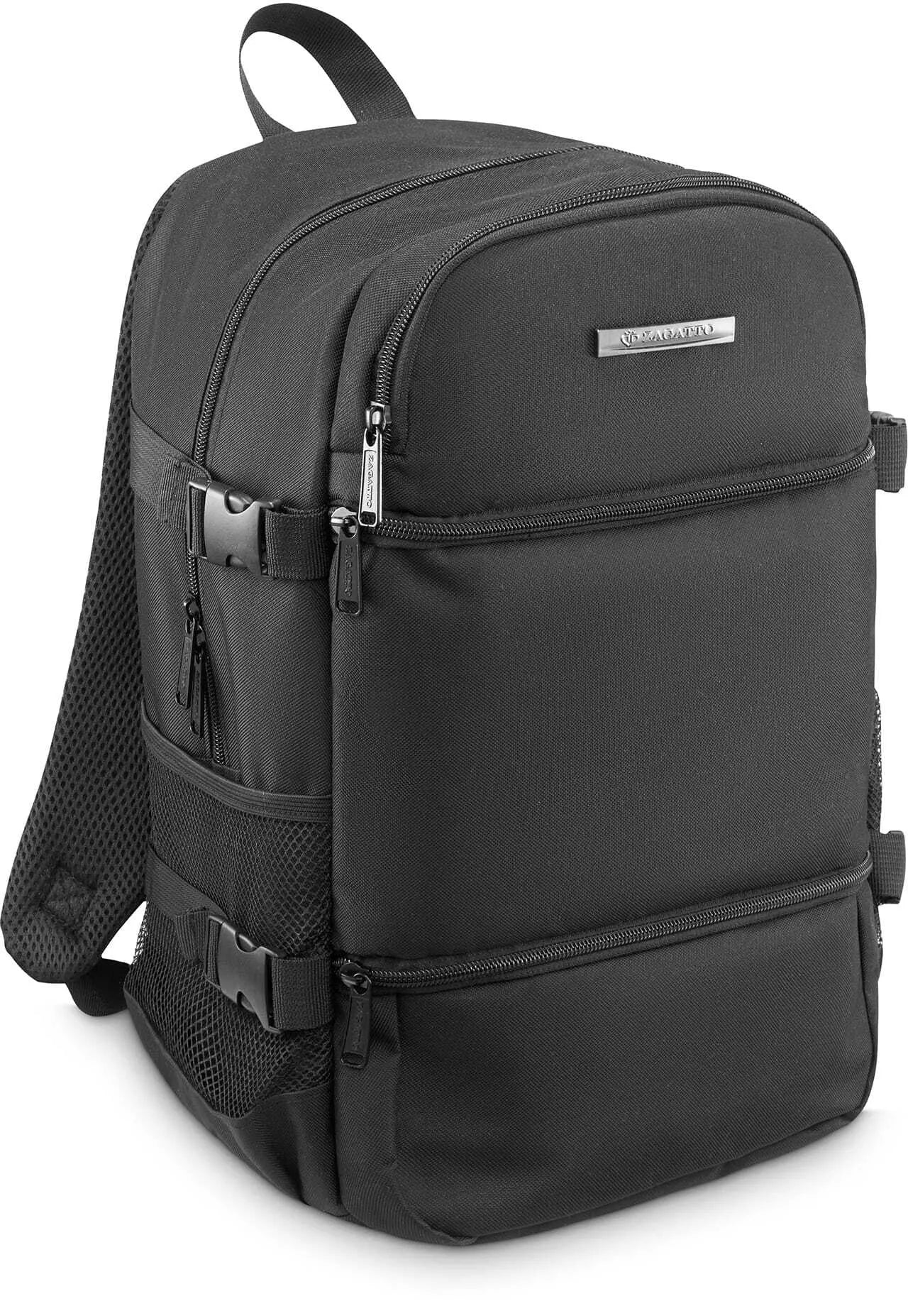 black travel backpack for airplane Gribon