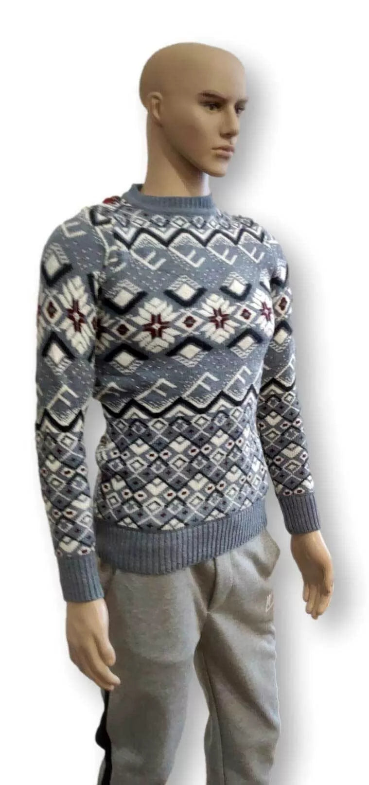 Men's blue sweater Flake