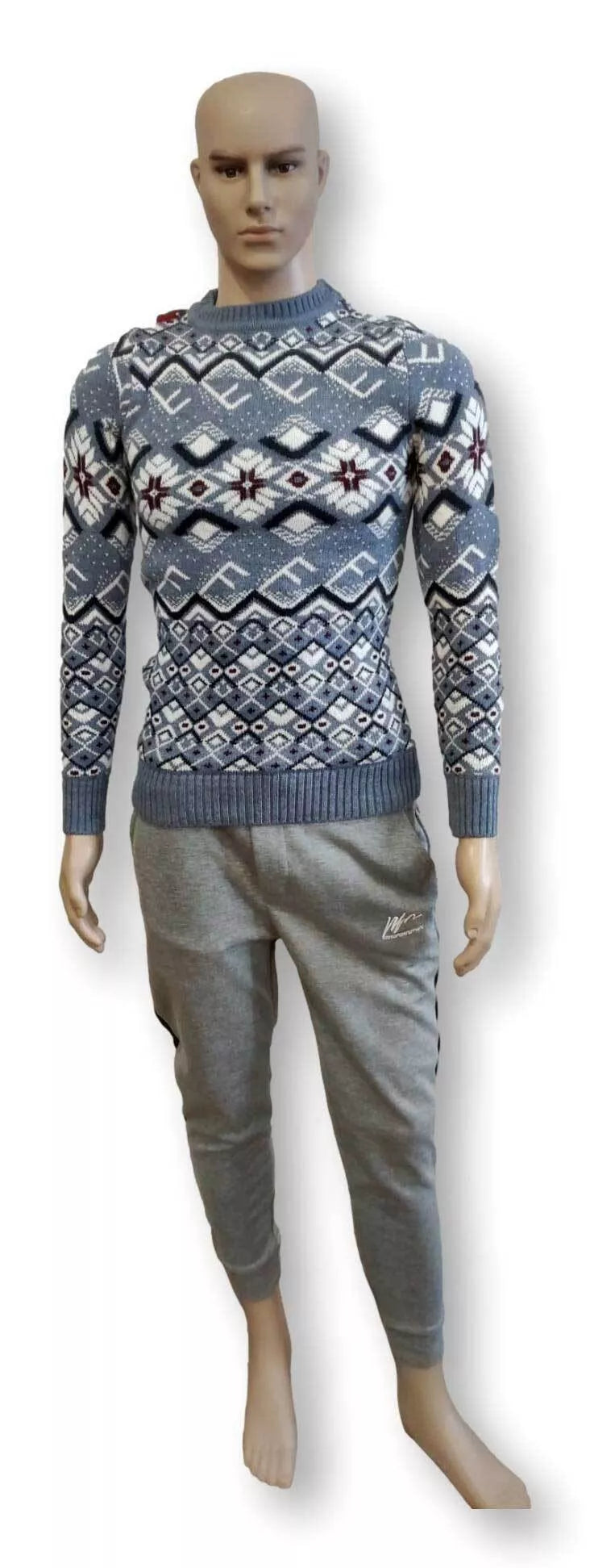 Men's blue sweater Flake