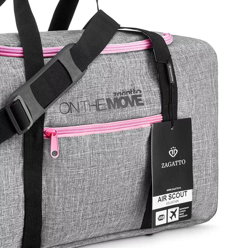 Gray travel bag Move