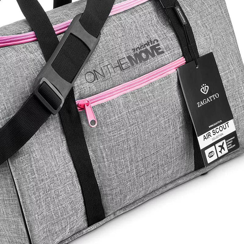 Gray travel bag Move