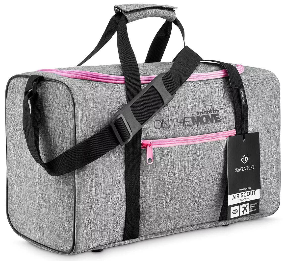 Gray travel bag Move