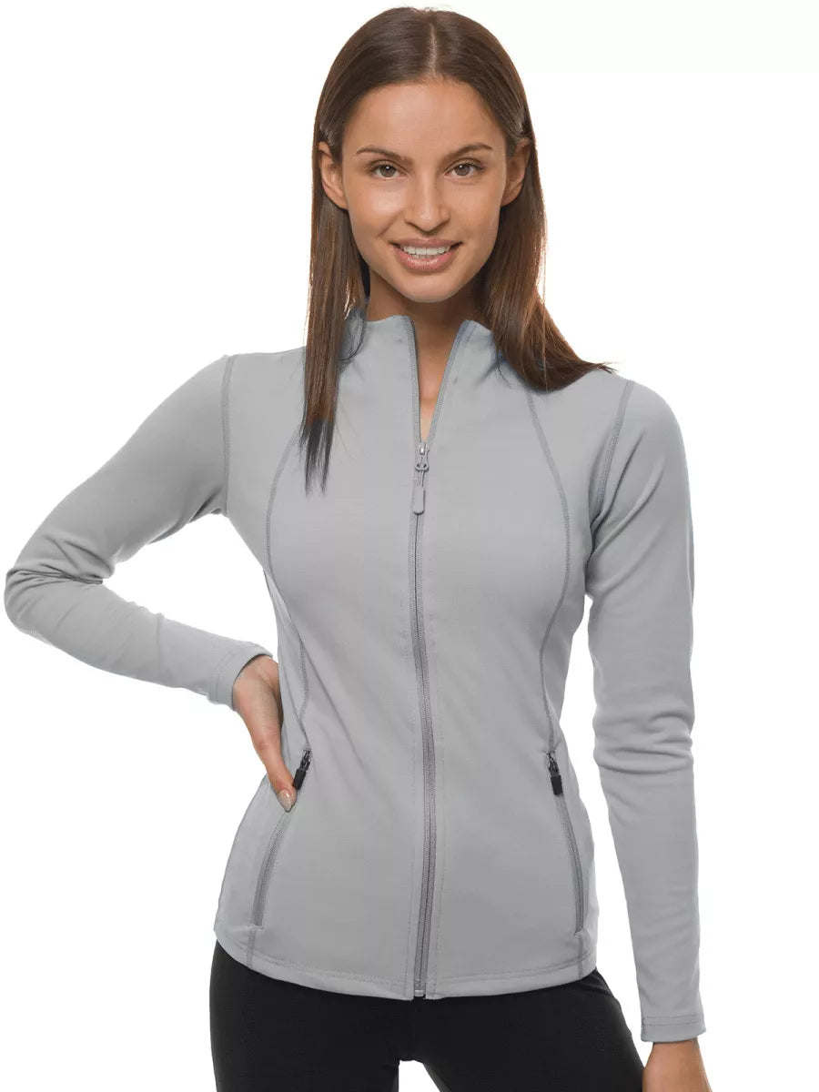 Grey women's jacket Nibela