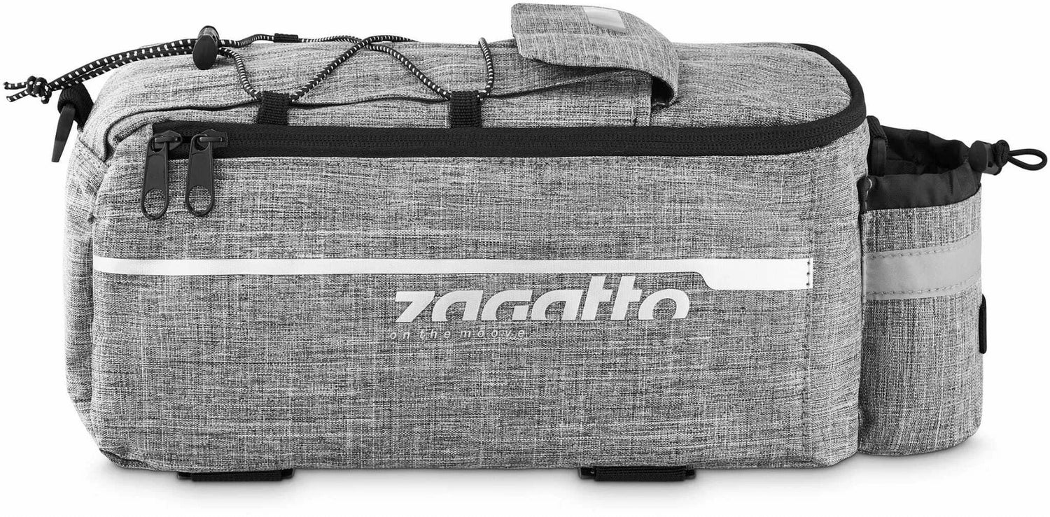 Grey bicycle bag Rivon