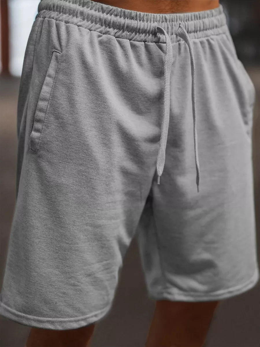 Gray men's sports shorts Saravi