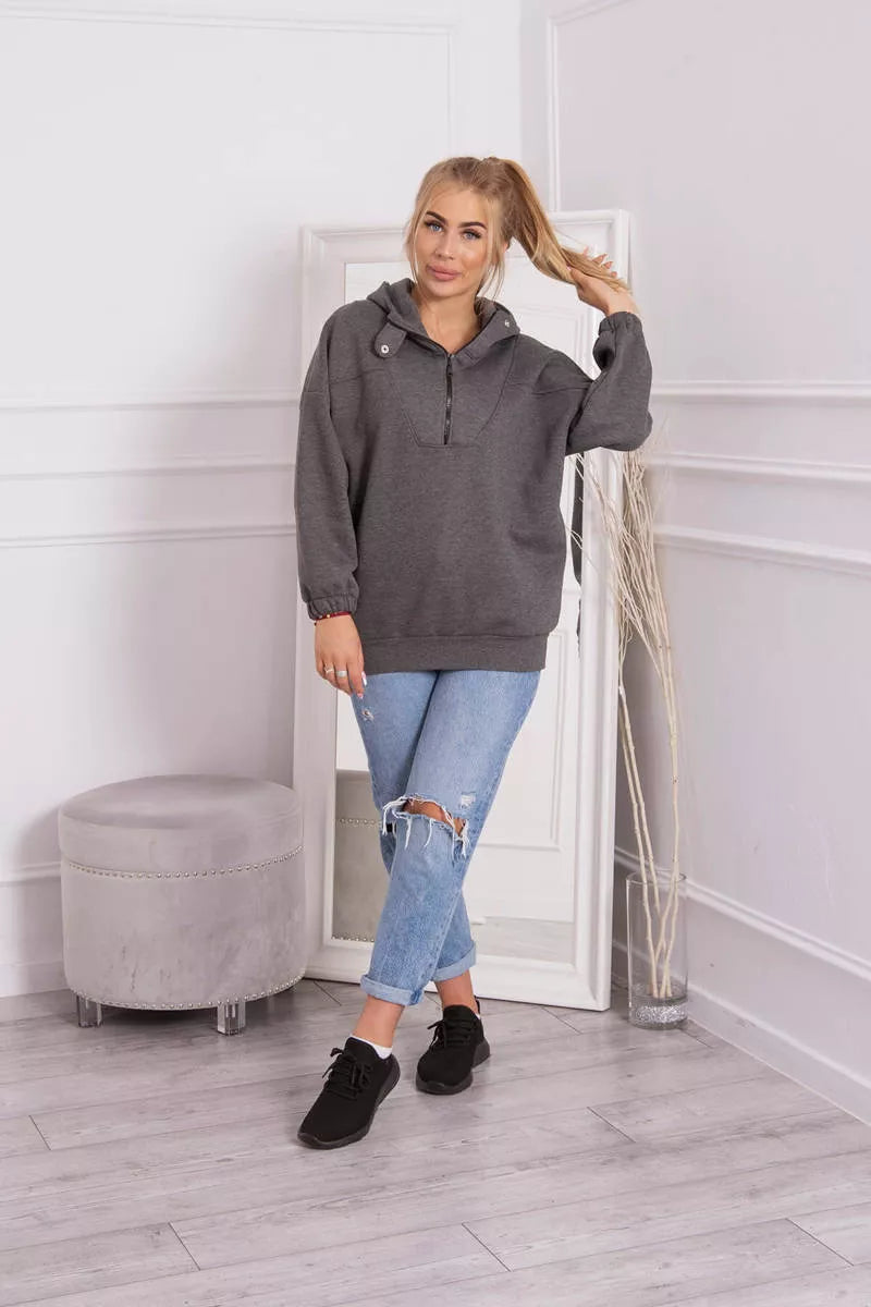 Grey sweater for women Kesi 
