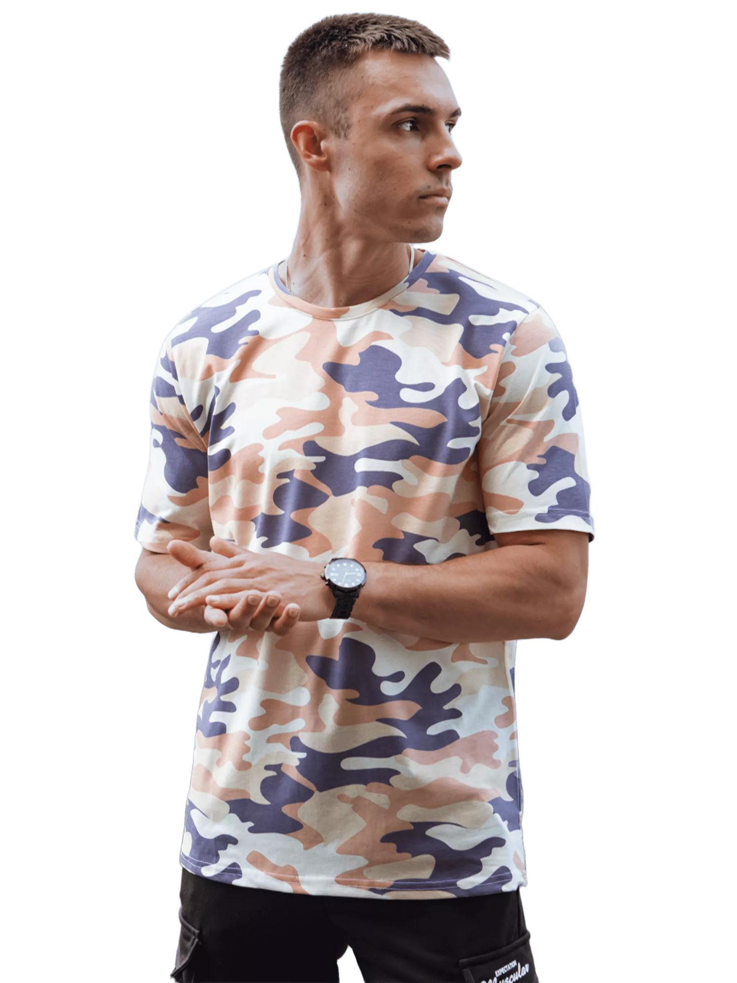 Light camouflage T-shirt Leniks